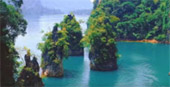 เขื่อนเชี่ยวหลาน โลมาสีชมพู และเขาสก เขื่อนเชี่ยวหลาน โลมาสีชมพู และเขาสก